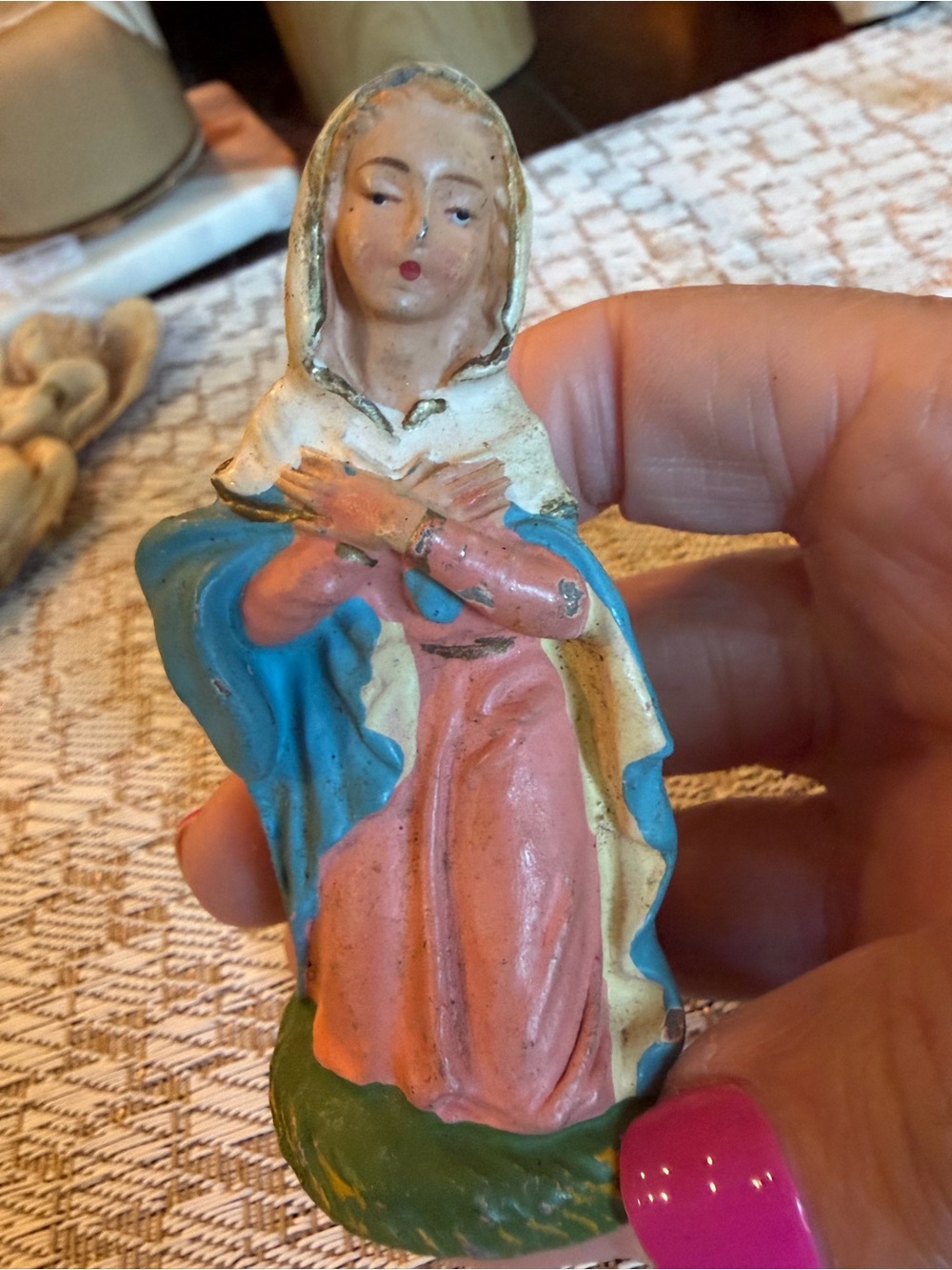 Vintage Fontanini Mary nativity figurine